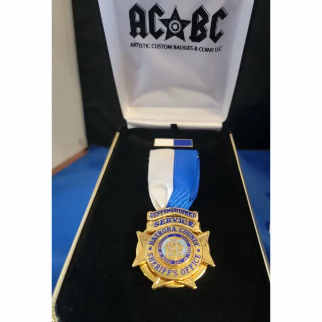Custom Natrona County Distinguished Service Medal