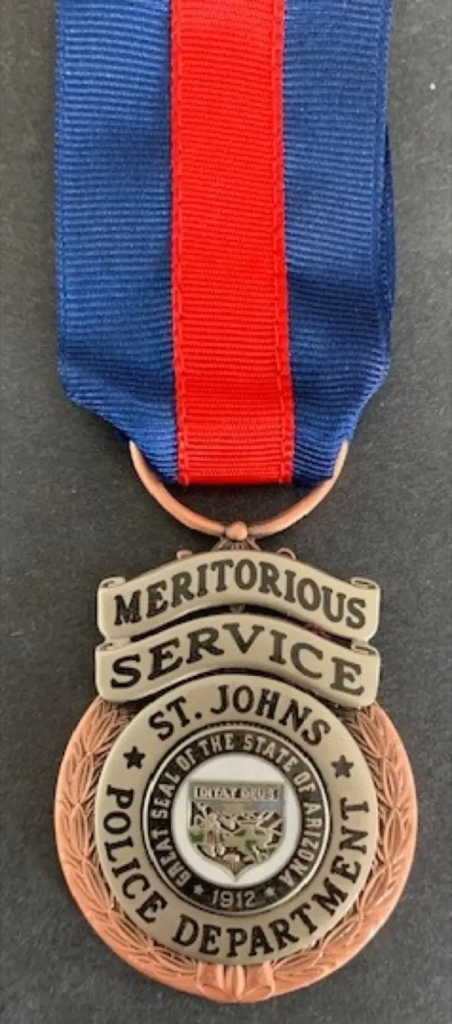 St. Johns Police Department Meritorious Service Medal