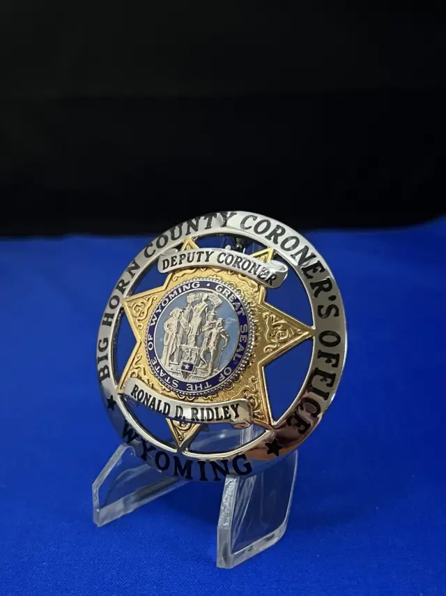 Big Horn County Sheriff Coroners Badge