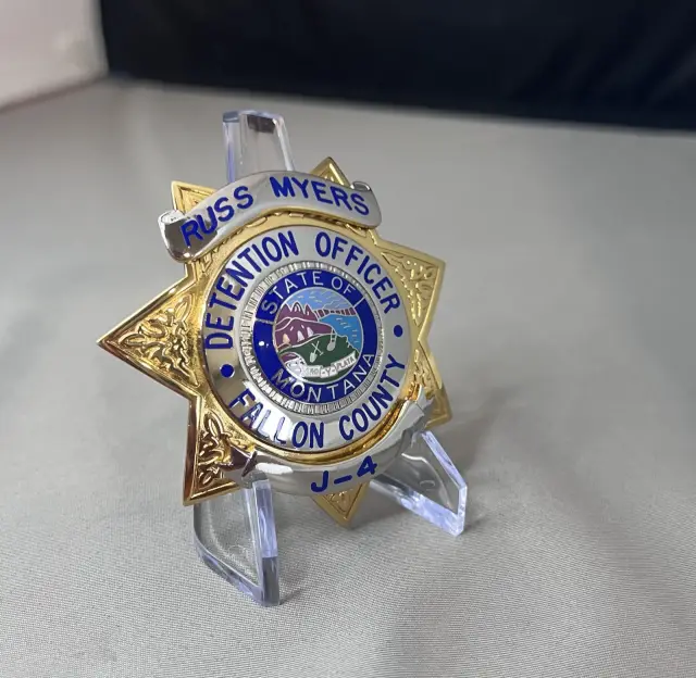 Fallon County Sheriff Russ Myers Badge