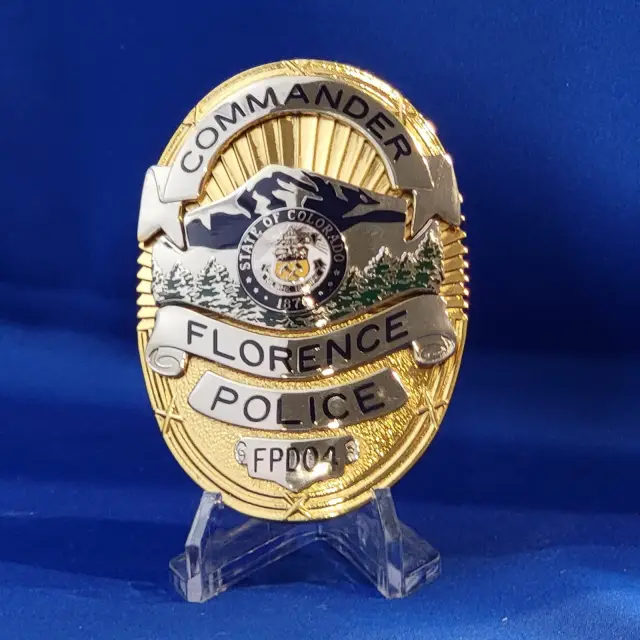 Florence Police Department County Badge