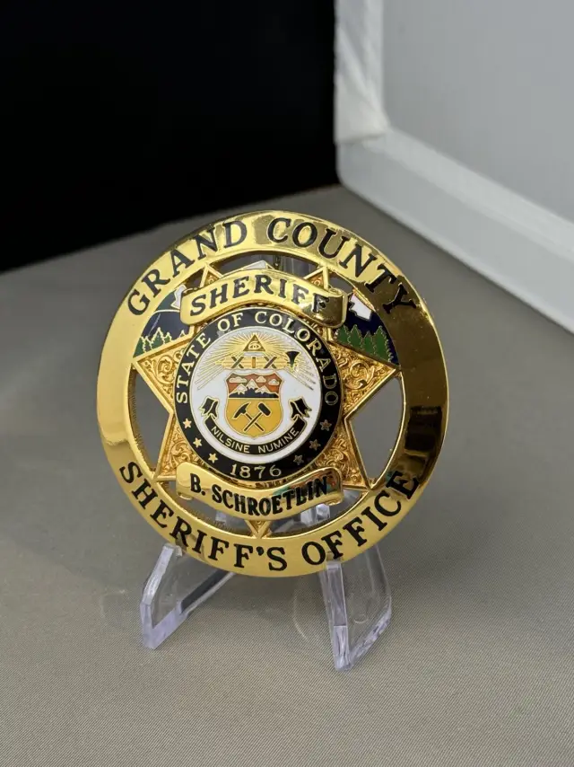Grand County Sheriff County Badge