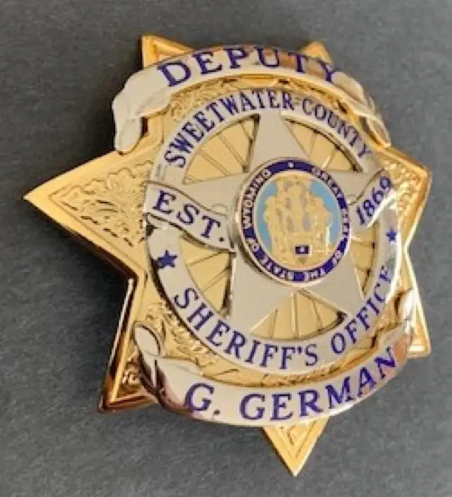 Sweetwater County Sheriff Badge