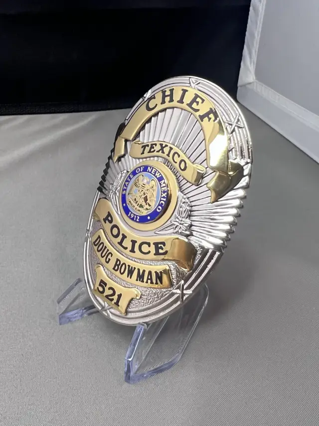 Texico Police Department Badge