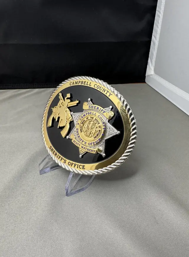 Campbell County Sheriffs Buckle
