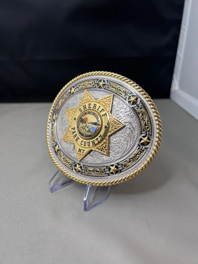 Park County Sheriff Buckle