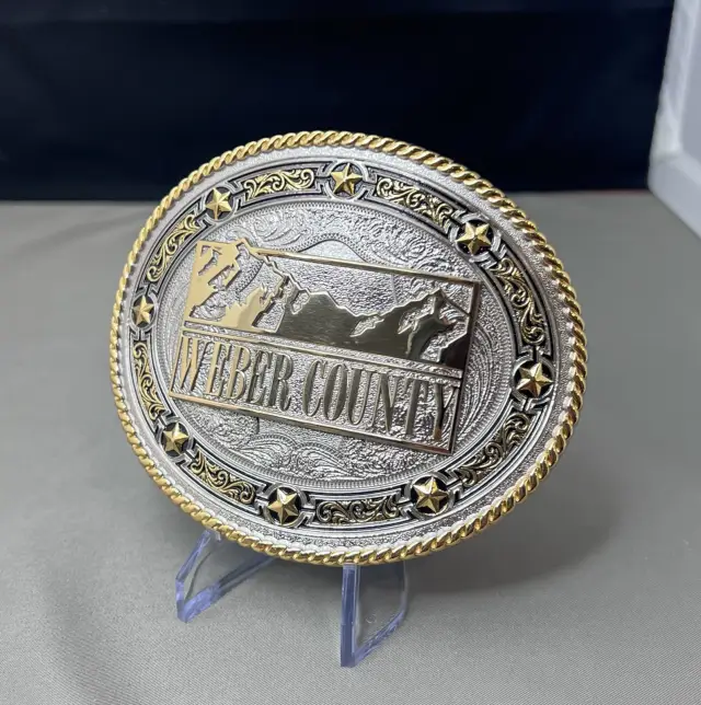 Weber County Buckle