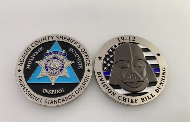 Adams County Sheriff Chief Dunning Coin