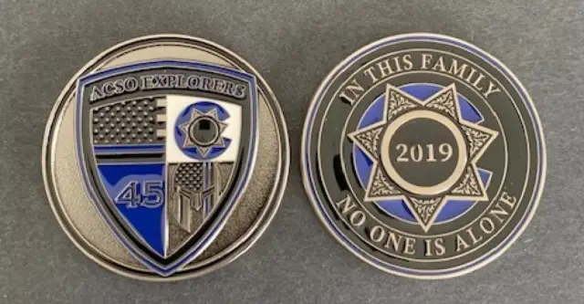 Adams County Sheriff Explorer Coin