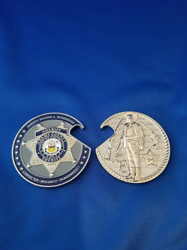 Adams County Sheriffs Bottle Opener Coin