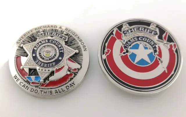 Adams County Sheriffs Coin
