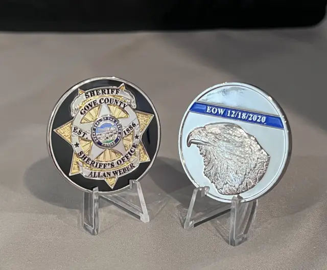 Allen Weber End Of Watch Coin