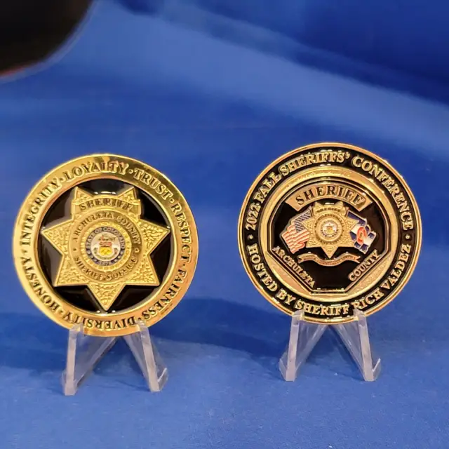 Archuleta County Sheriff Fall Conference Coin