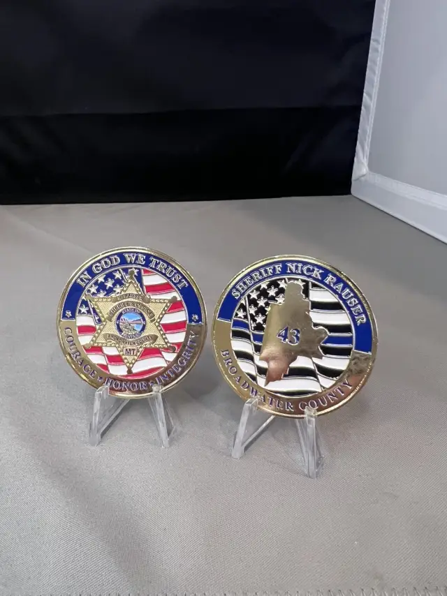 Broadwater County Sheriff Nick Rauser Coin