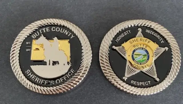 Butte County Sheriffs Coin