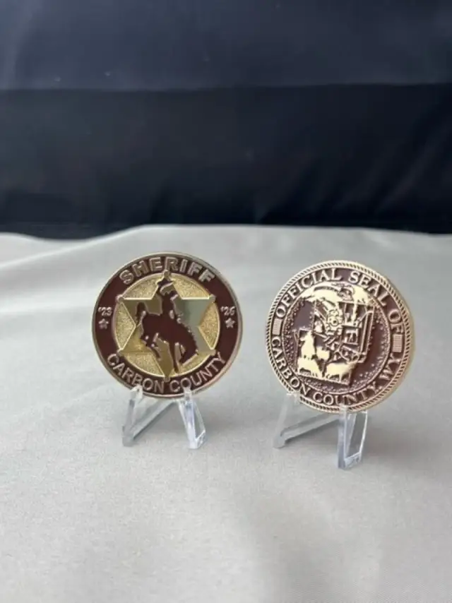 Carbon County Sheriff Wyoming Coin