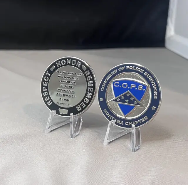 COPS Montana Chapter Coin