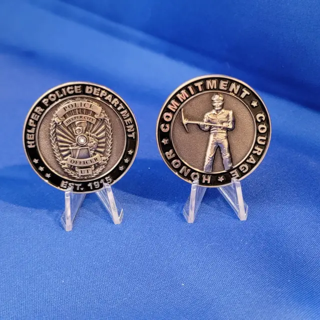 Helper Police Department Coin