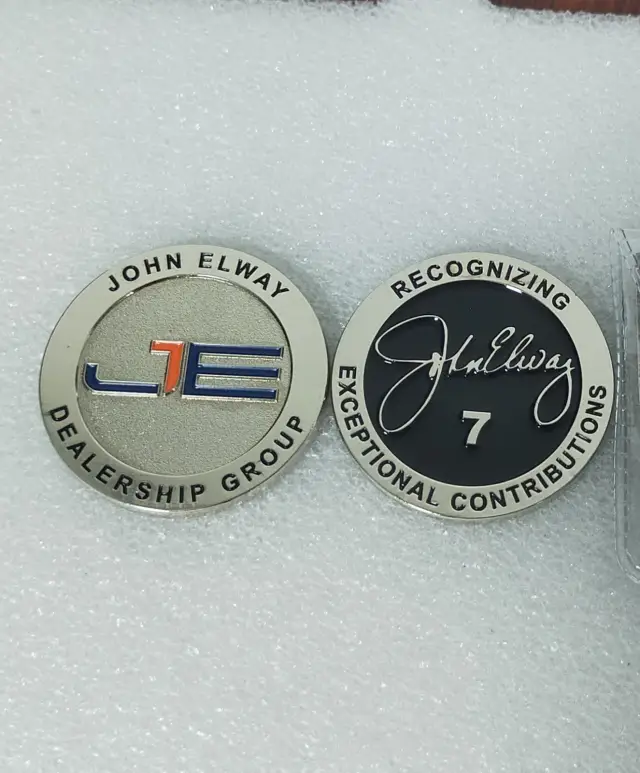 John Elway Group Coin