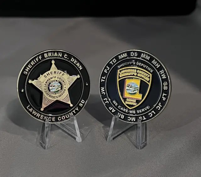 Lawrence County Sheriff South Dakota Coin