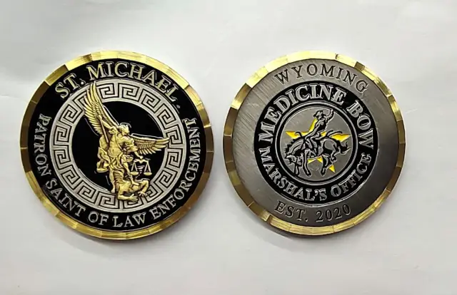 Medicine Bow St. Michael Coin