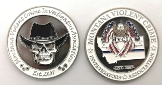 Montana Violent Crime Investigator Association Coin