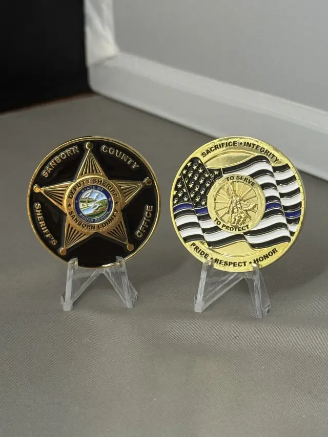 Sanborn County Sheriff Coin
