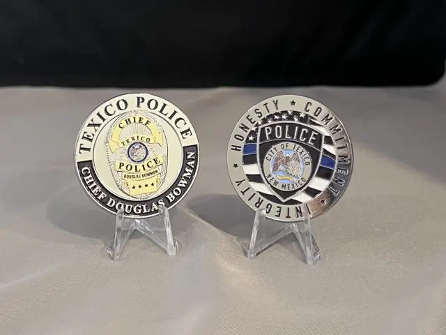 Texico Police Department Coin