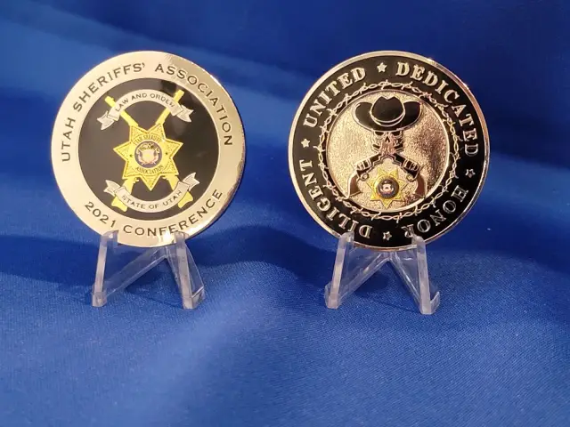 Utah Sheriffs Association Conference Coin 2021