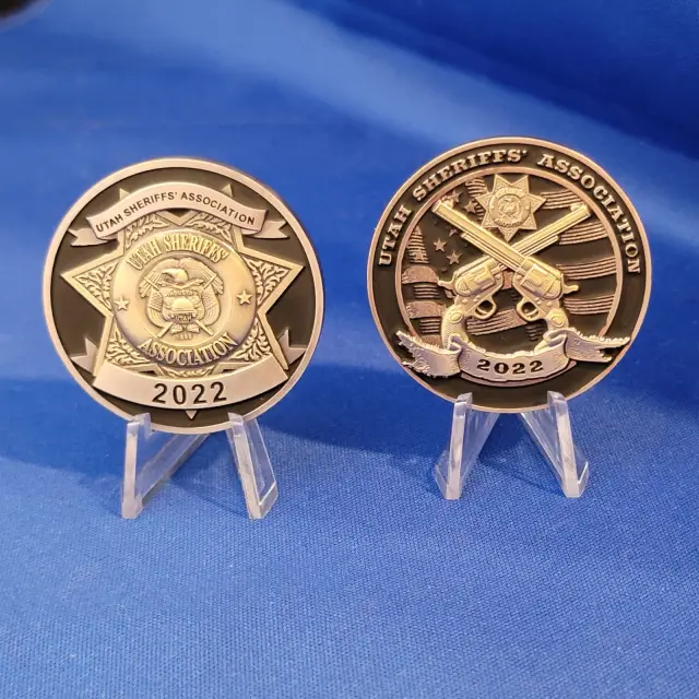 Utah Sheriffs Association 2022 Coin