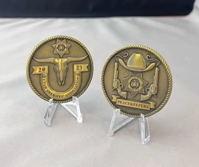 Utah Sheriffs Association Coin 2023