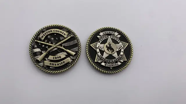 Weston County Sheriffs Coin