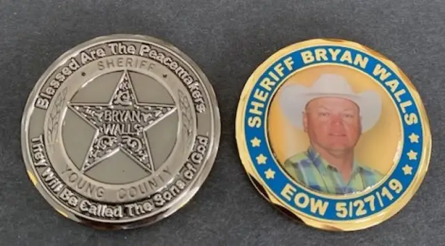 Young County Sheriff Memorial Coin