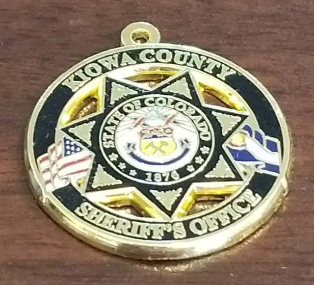 Kiowa County Sheriff Pendant