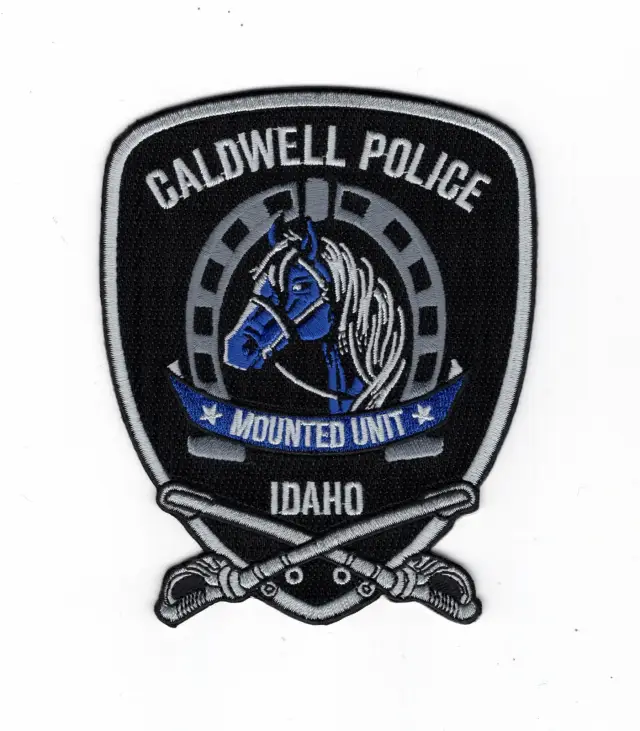 Caldwell Police Department Mounted Unit Patch