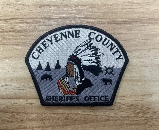 Cheyenne County Sheriff County Shoulder Patch