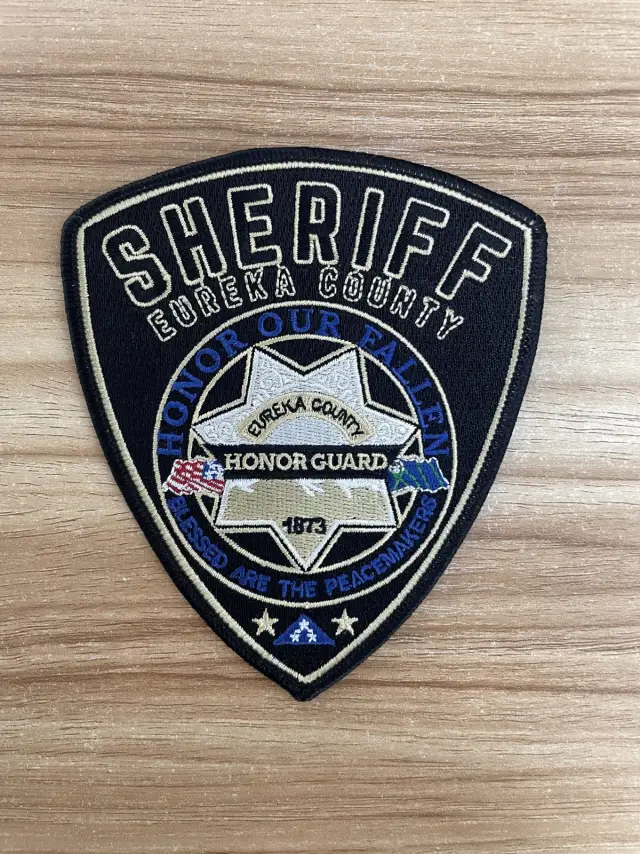 Eureka County Sheriff Honor Guard Patch 3rd Sample