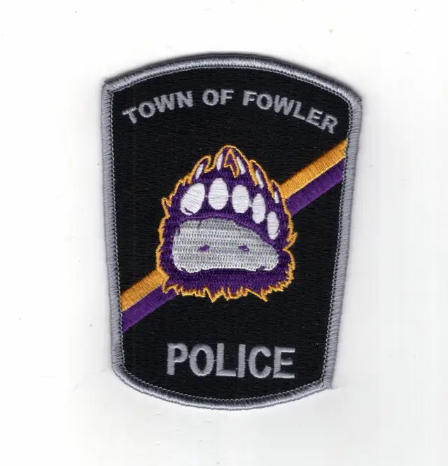 FOWLER Police Department SHOULDER PATCH