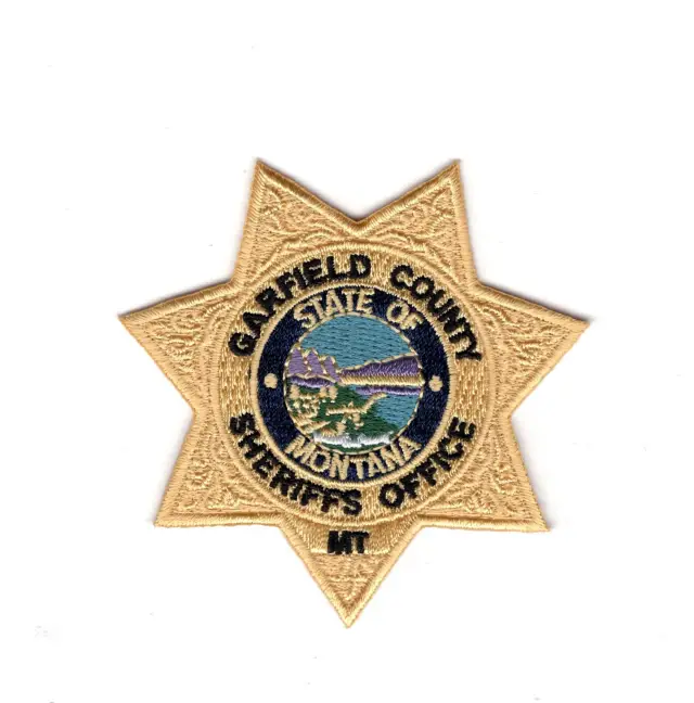 Garfield County Sheriff 2 78inch Badge Patch