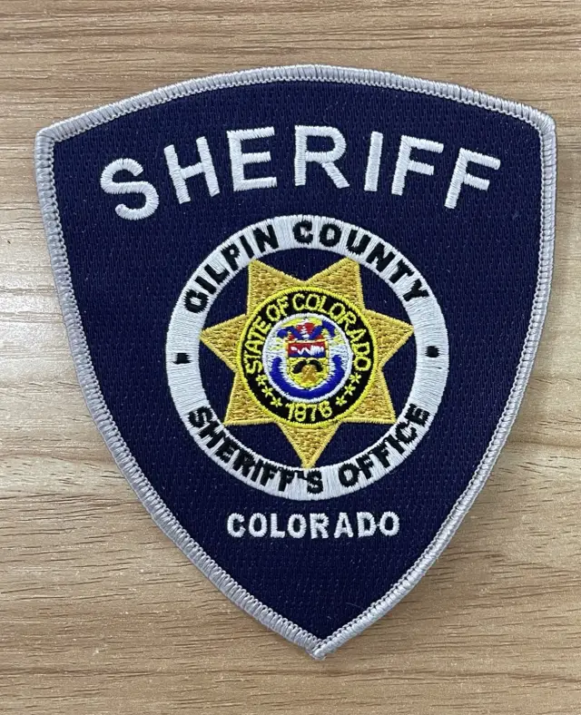 Gilpin County Sheriff Full Color Patch 1837