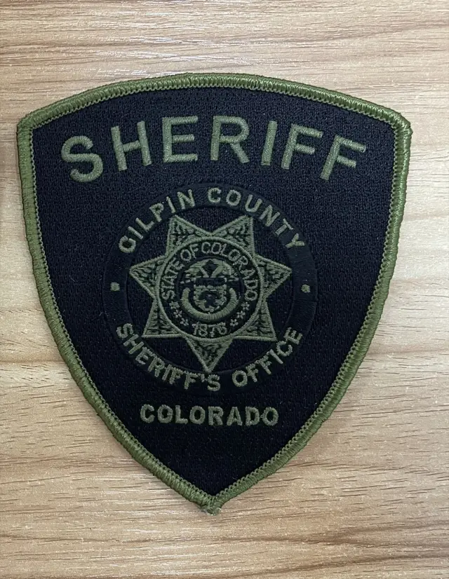Gilpin County Sheriff OD Green Patch 1837