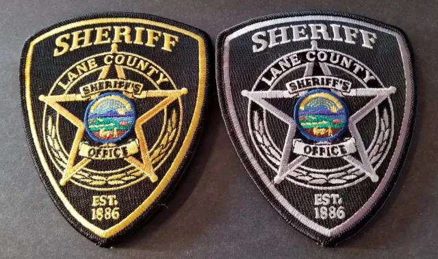 Lane County Sheriff Kansas Patches