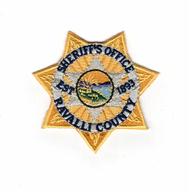 Ravalli County Sheriff Badge Patch
