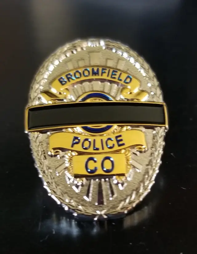 Broomfield Police Department Mourning Pin